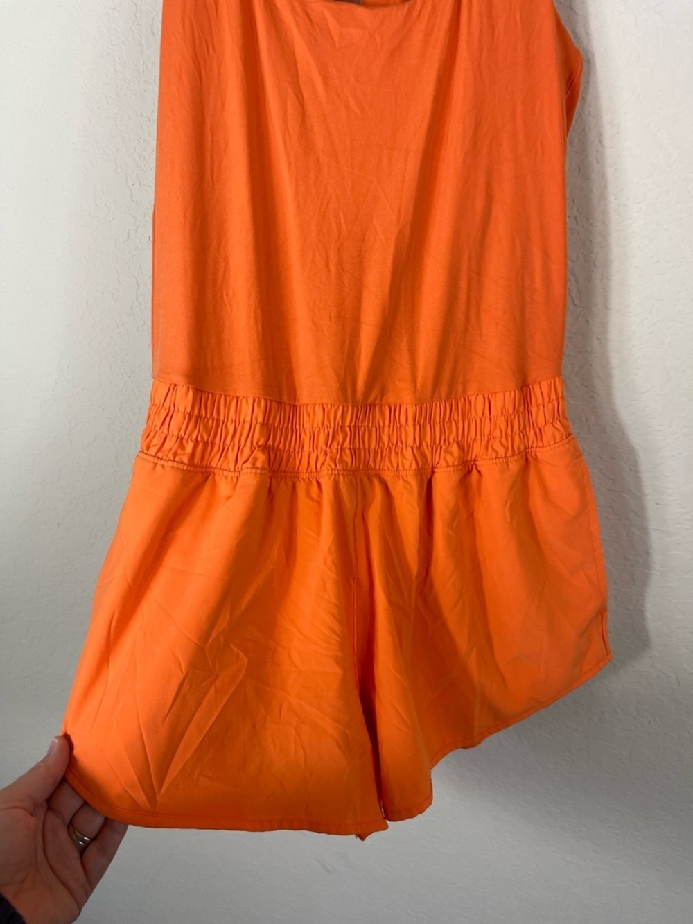 Aerie Offline Real Me Hot Stuff Romper Orange Size Large - Picture 6 of 8
